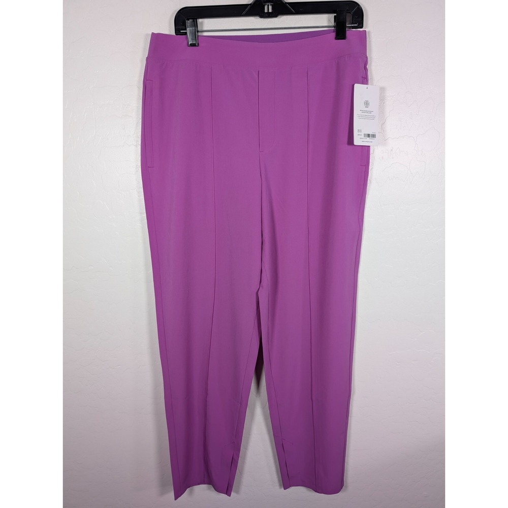 Athleta Pants Women's 12 Vienna Slim Pants Jazzy Purple Zip Pockets‎ New Tags